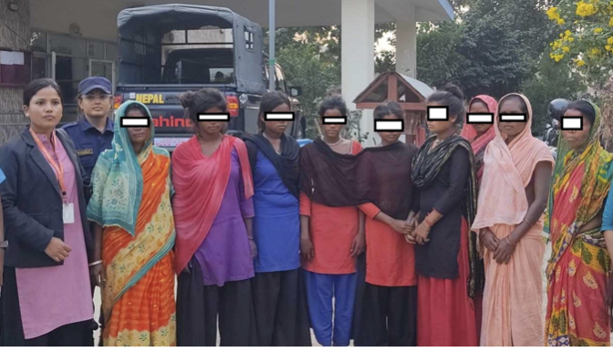 ओरकेष्ट्रामा काम गर्न घरबाट भागेकी पाँचै किशोरी ढल्केवरमा फेला, अभिभावकलाई जिम्मा