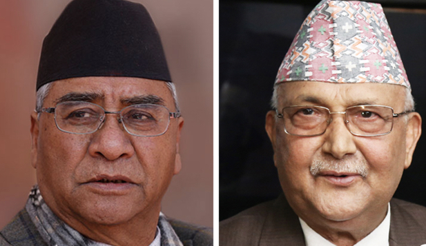 नेपाली कांग्रेस र नेकपा एमालेबीच नयाँ सरकार बनाउने सहमति