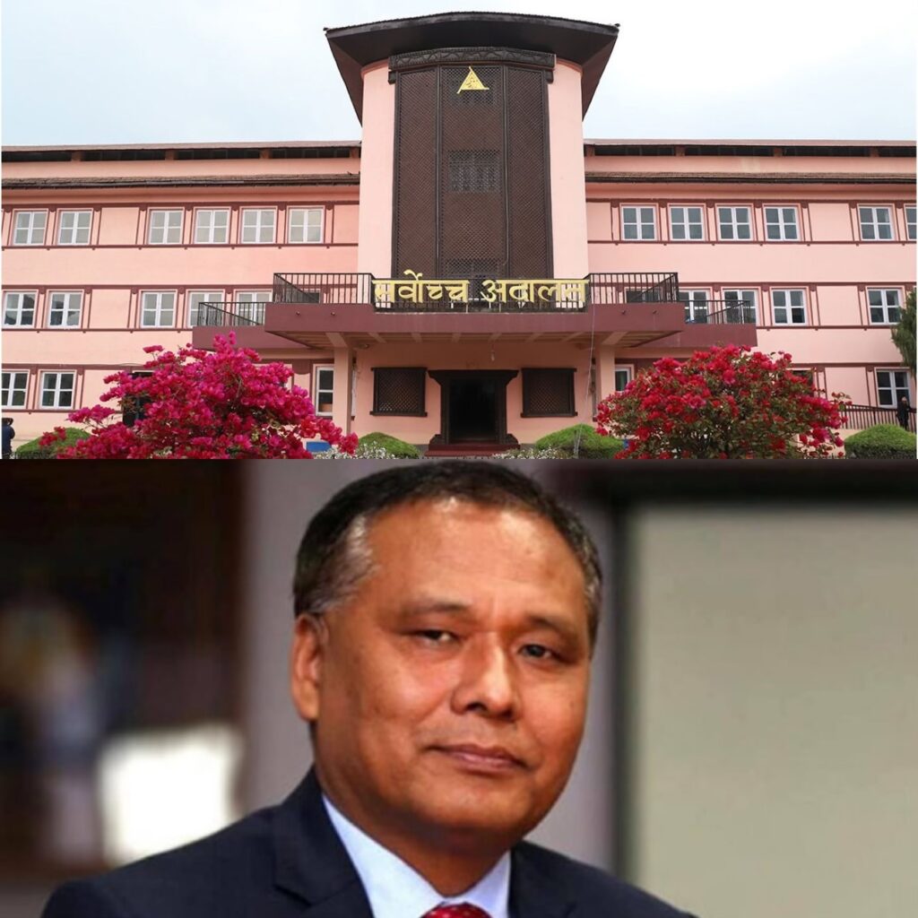 कुलमान घिसिङद्वारा बर्खास्तीविरुद्ध सर्वोच्चमा रिट, पुनर्बहालीको माग